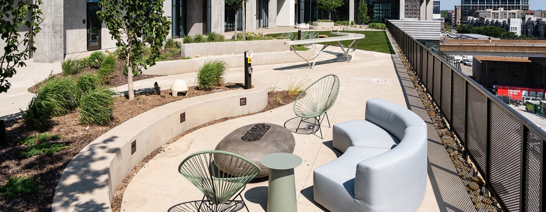 rooftop lounge